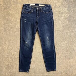 Pilcro And The Letterpress STET Jeans Womens 27 Dark Wash Skinny Stretch Denim